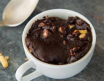 Chocolate Nut Cookie in a Mug