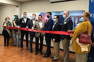 BHS Stroke Treatment Unit ribbon cutting ceremony